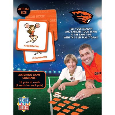 Licensed NCAA Oregon State Beavers Matching Game for Kids and Families Image 3