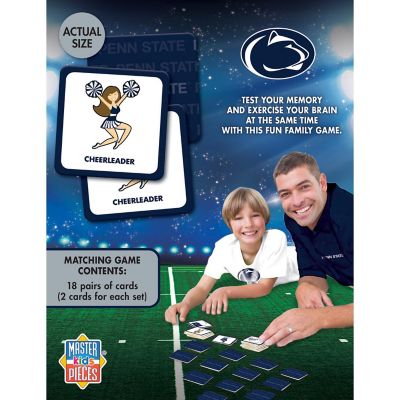 Licensed NCAA Penn State Nittany Lions Matching Game for Kids and Families Image 3