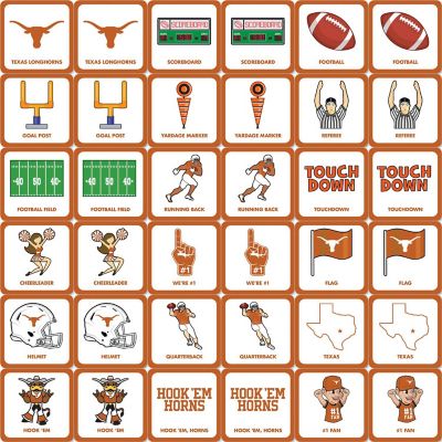 Licensed NCAA Texas Longhorns Matching Game for Kids and Families Image 2