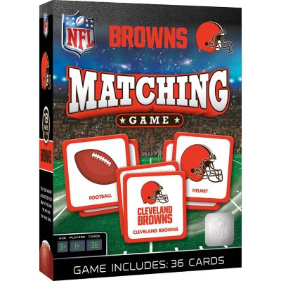 Licensed NFL Cleveland Browns Matching Game for Kids and Families Image 1