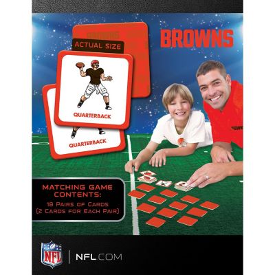 Licensed NFL Cleveland Browns Matching Game for Kids and Families Image 3