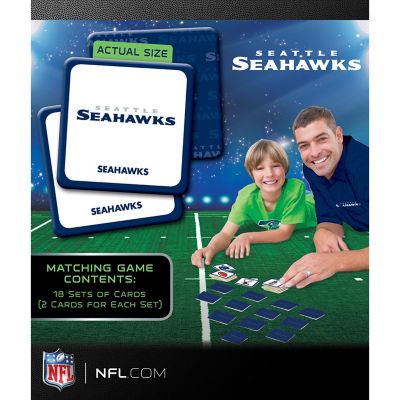 Licensed NFL Seattle Seahawks Matching Game for Kids and Families Image 3