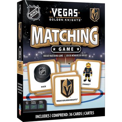 Licensed NHL Las Vegas Golden Knights Matching Game for Kids and Families Image 1