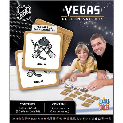 Licensed NHL Las Vegas Golden Knights Matching Game for Kids and Families Image 3