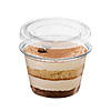 Lid For Clear Plastic Portion / Souffle cup 4oz - (1250 Lids) Image 1