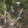 Life-Size Skeleton Yard Halloween Decoration Image 2