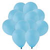 Light Blue 5" Latex Balloons - 24 Pc. Image 1