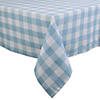 Light Blue Buffalo Check Tablecloth 60X104 Image 2