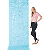 Light Blue Floral Sheeting Backdrop Image 1