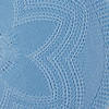 Light Blue Floral Woven Round Placemat (Set Of 6) Image 2