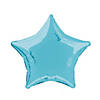 Light Blue Star 20" Mylar Balloon Image 1