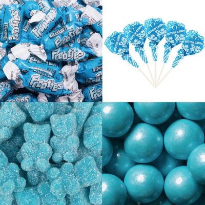 Light Blue Value Size Candy Buffet - (Approx. 7 lbs) Image 1