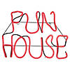 Light Glow Fun House Sign Image 1