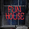 Light Glow Fun House Sign Image 1