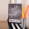 Light the Night Send-Off Glow Necklaces with Easel Sign Image 2