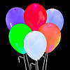 Light-Up 9" Latex Balloon Assortment - 12 Pc. Image 1