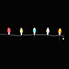 Light-Up Christmas Bulb Yard Stakes - 5 Pc. Image 1