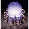 Light Up Crystal Ball Mister Decoration Image 1
