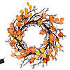 Light-Up Fall Leaves Wreath Image 1