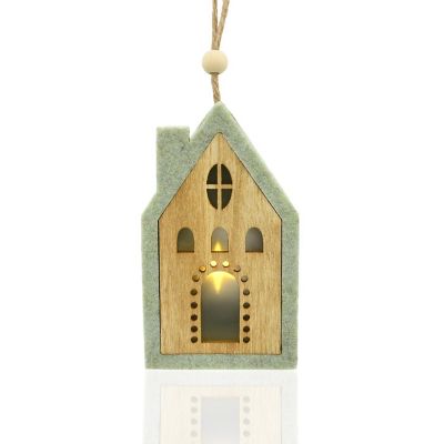 Light up House Ornament Image 1