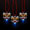 Light-Up Lunar New Year Chinese Dragon Necklaces - 12 Pc. Image 1