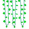 Light-Up Multi-Shamrock Necklaces - 6 Pc. Image 1