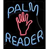 Light Up Palm Reader Sign Image 1