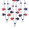 Light-Up Patriotic Star Necklaces - 6 Pc. Image 1