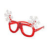 Light-Up Snowflake Glasses - 6 Pc. Image 1