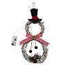 Light-Up Snowman Wreath Image 1