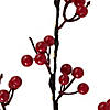 Lighted Berries Christmas Spray - 29" - Warm White Image 3