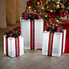 Lighted Nesting Christmas Gifts Outdoor Decorations - 3 Pc. Image 1
