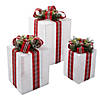 Lighted Nesting Christmas Gifts Outdoor Decorations - 3 Pc. Image 2