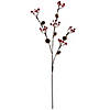 Lighted Pinecones and Berries Christmas Spray - 29" - Warm White Image 1