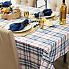 Lighthouse Plaid Tablecloth 60X104 Image 1