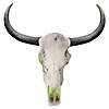Lightup Longhorn Skull Decoration Image 1