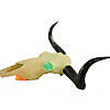 Lightup Longhorn Skull Decoration Image 2