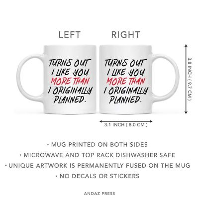 Like You More Than Planned Mug, 1 Pack Image 3
