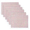 Lil Hearts Ribbed Placemats (Set Of 6) Image 1