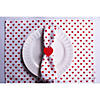 Lil Hearts Ribbed Placemats (Set Of 6) Image 1