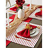 Lil Hearts Ribbed Placemats (Set Of 6) Image 4