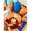 Lil&#8217; Pumpkin Party Pumpkin-Shaped Paper Dessert Plates - 8 Ct. Image 2