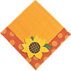 Lil&#8217; Pumpkin Party with Sunflower Luncheon Napkins - 16 Pc. Image 1