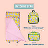 Lilac Lemonade Microfiber Toddler Nap Mat Image 2