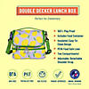 Lilac Lemonade Two Compartment Lunch Bag Image 2