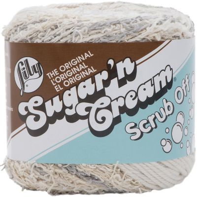 Lily Sugar'n Cream Yarn - Scrub Off-Linen Image 1