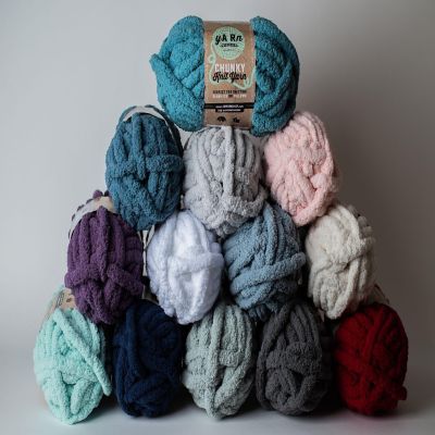 Lion Brand AR Workshop Chunky Knit Yarn-Blush Image 1