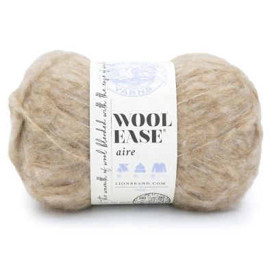 Lion Brand Wool-Ease Aire Yarn-Sand Image 1