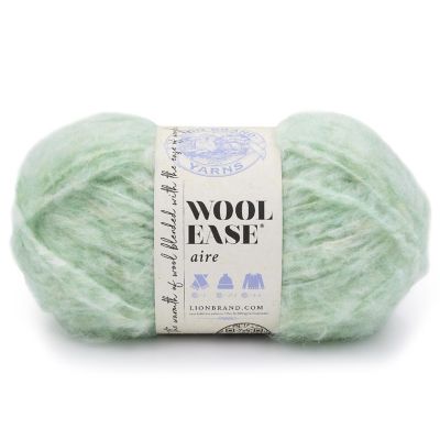 Lion Brand Wool-Ease Aire Yarn-Sweet Mint Image 1