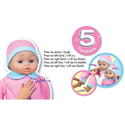 Lissi Doll - Interactive Baby With Accessories, Pink Image 1